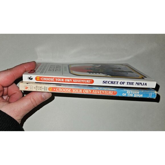 5 Choose Your Own Adventure Book Lot Secret Return Ninja Earthquake Nightmare - Picture 4 of 16